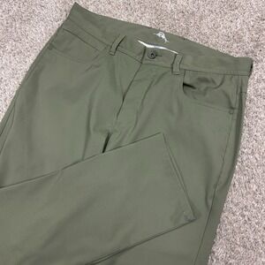 Tommy Bahama Performance Chino Pants Mens 34X30 (Fits 34X29) Five Pocket Green